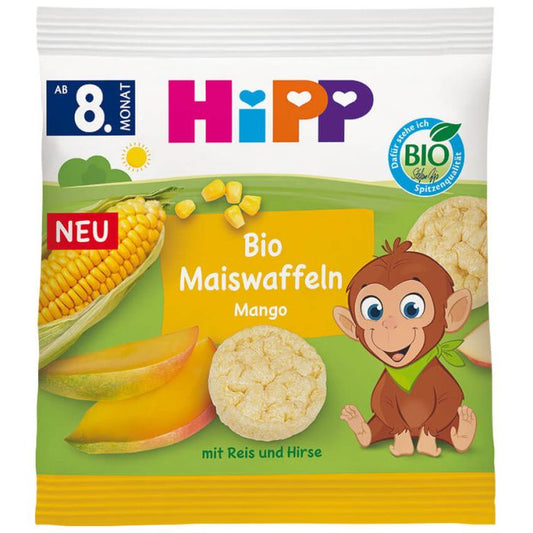 HiPP Organic Corn Waffles Mango (23g)