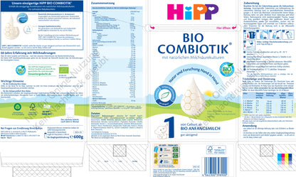 HiPP 1 BIO COMBIOTIK® (600g)
