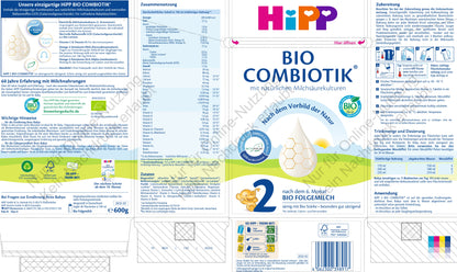 HiPP 2 BIO COMBIOTIK® (600g)