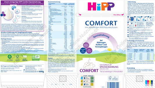 HiPP COMFORT SPECIAL FOOD (600g)